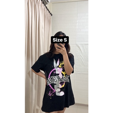 HM Bunny Oversized Tshirt