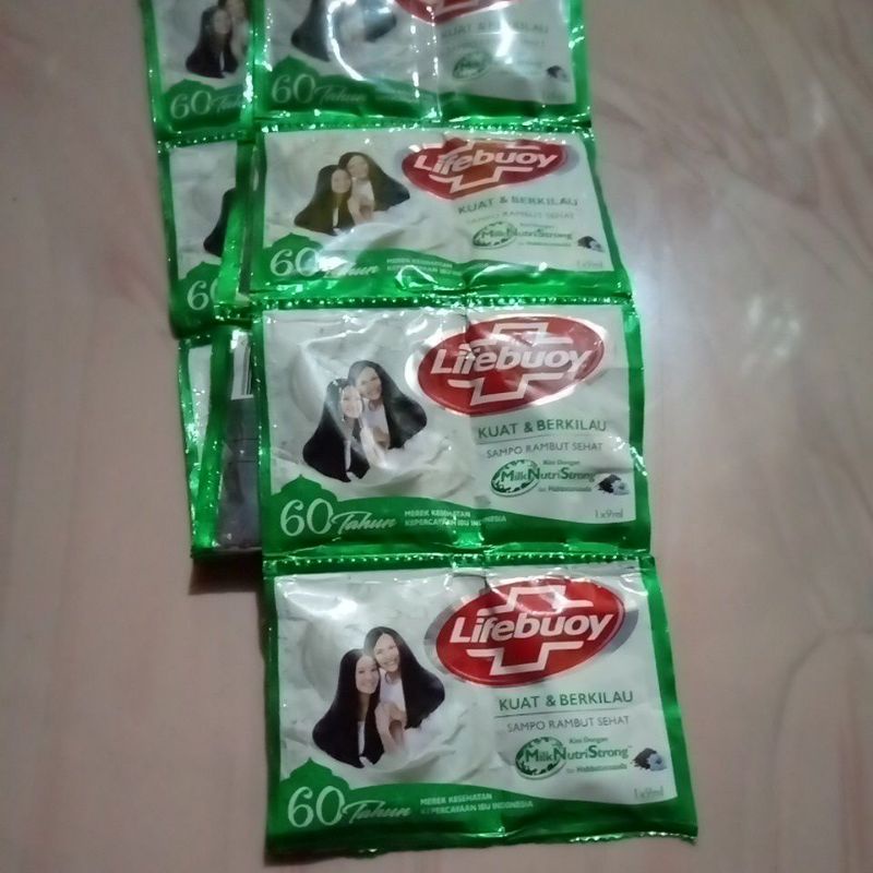 Sampo Lifebuoy 9ml Sachet Renceng