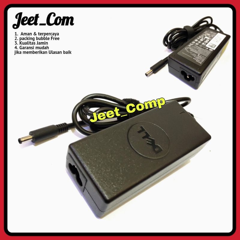 Adapter Charger Laptop Dell Inspiron 14 14-3000 14-3451 3551 7348 14 5468 3468 3459 3559 - 19.5V 3.34A Original