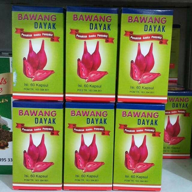 Kapsul Bawang  Dayak, Original - Herbal Kolesterol Asam urat dll