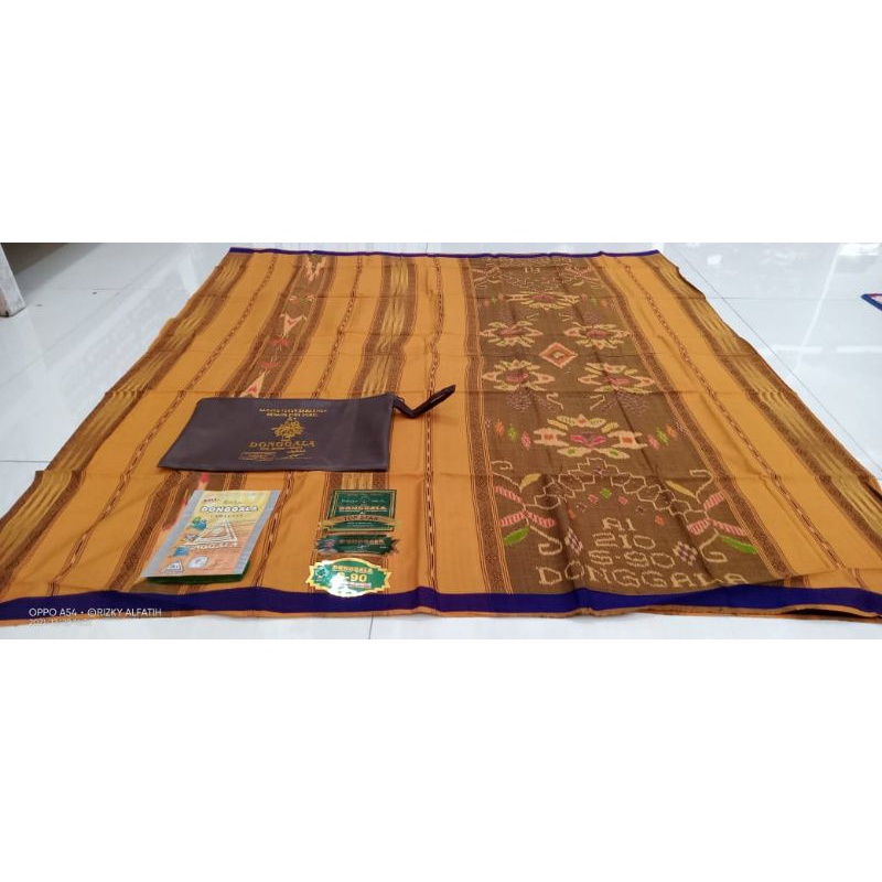 Sarung Donggala Songket MGT S90 Sutra A1 Malaysia Asli Termurah