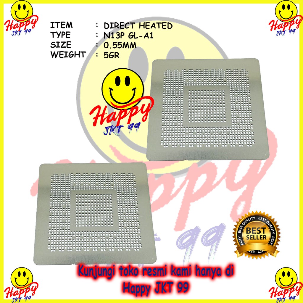 [ HAPPY JKT 99 ] DIRECT HEATED STENCIL DH N13P-GL-A1 N13P-GE-B-A2 N13P-GS-A2 N13P-GE-A2