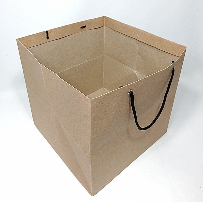 

✨ BISA COD ✨ paper bag kraft 27x27x27