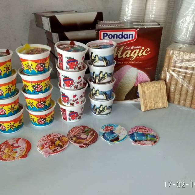 

Bahan bahan es krim lengkap