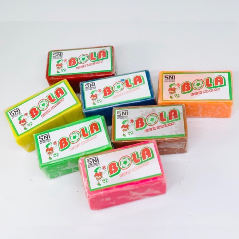 Lilin mainan MURAH Merek BOLA besar | Plastisin mainan anak