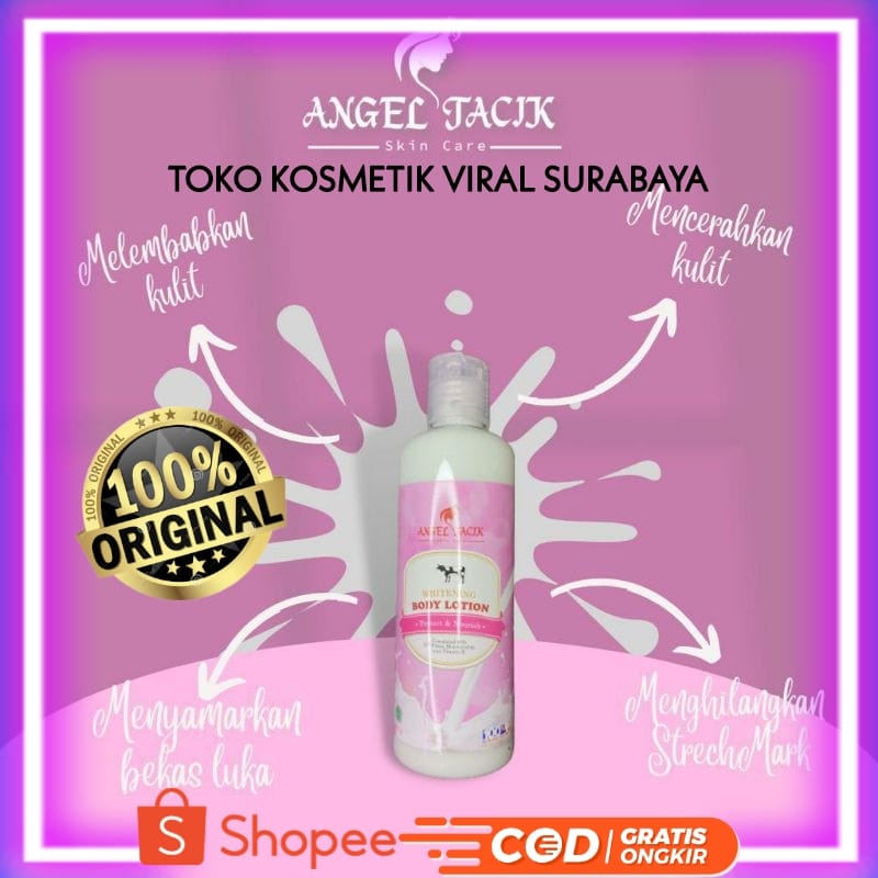 Jual HANDBODY LOTION ANGEL TACIK/PEMUTIH BADAN ANGEL TACIK[ORIGINAL 100