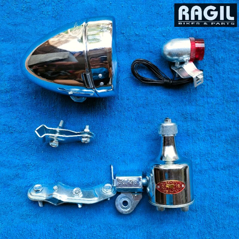 LAMPU BERKO DINAMO SEPEDA ONTHEL 28 ONTEL JENGKI 26 UNTO JAWA GAJAH ELEPHANT RALLEX