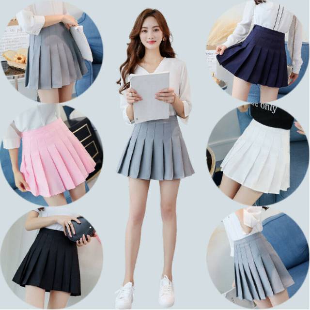 ADA CELANA INNER! READY STOCK TENNIS SKIRT PREMIUM KOREAN SKIRT