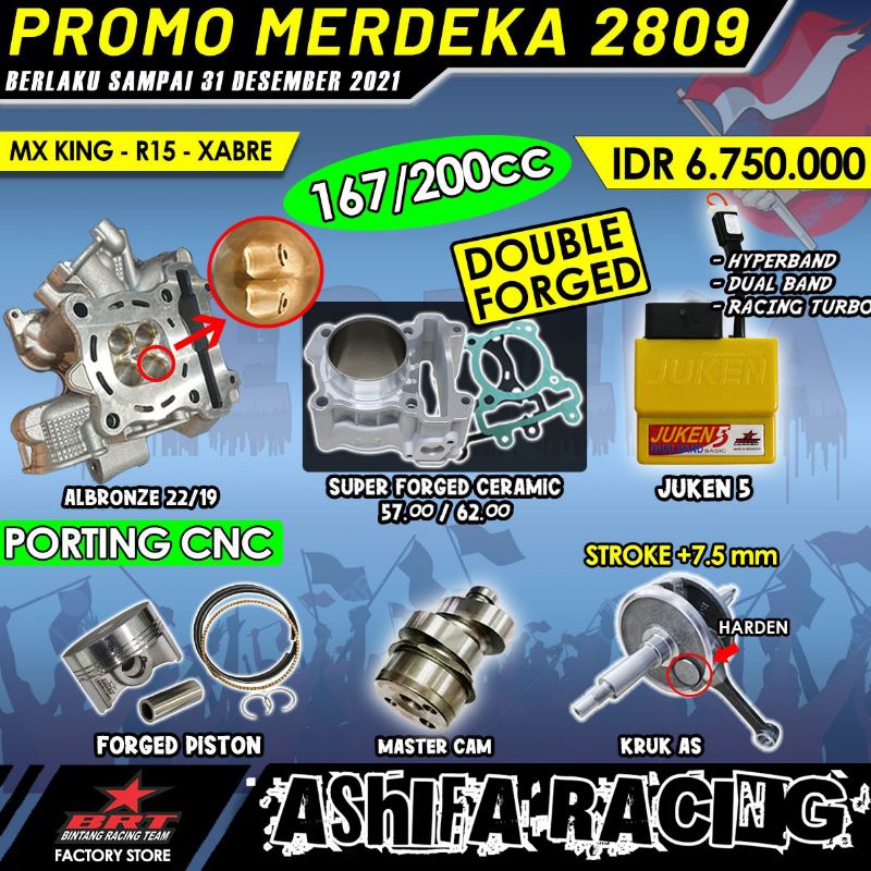 PAKET 2809 BRT ( MX KING ,VIXION, R15 )