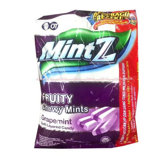 Mintz Fruity Mint 125gr Permen Mint Rasa Buah Memberikan Kesegaran Di Mulut