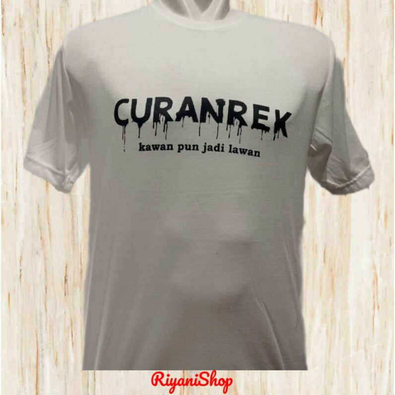 kaos distro Bandung kaos tulisan curanrek baju pria tulisan kata kata sunda lucu unik