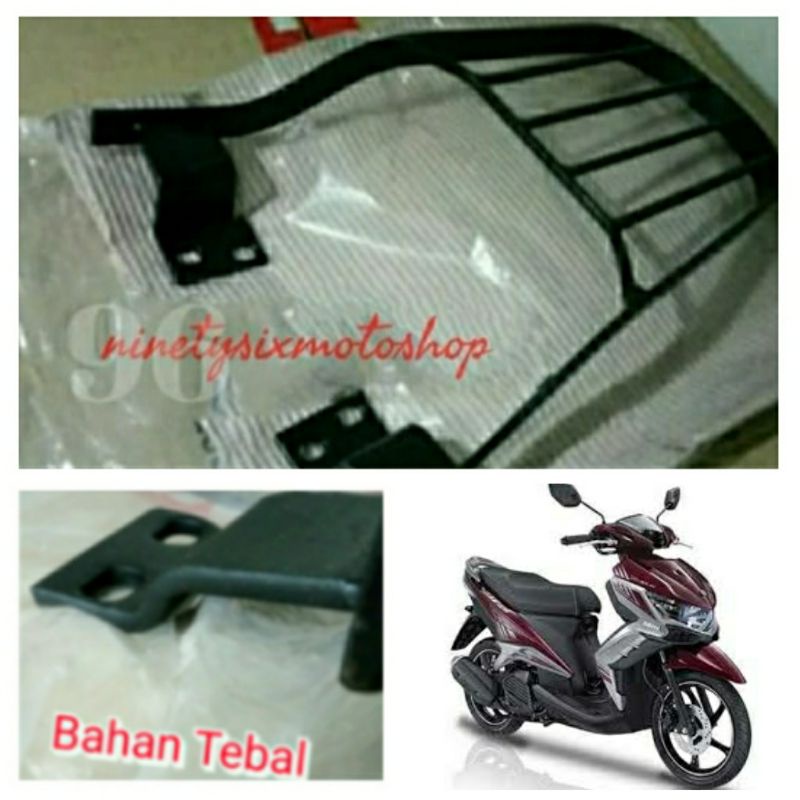 Breket Braket Box Motor Yamaha Xeon GT Injection utk Givi Shad Kappa Jaminan Berbahan Tebal