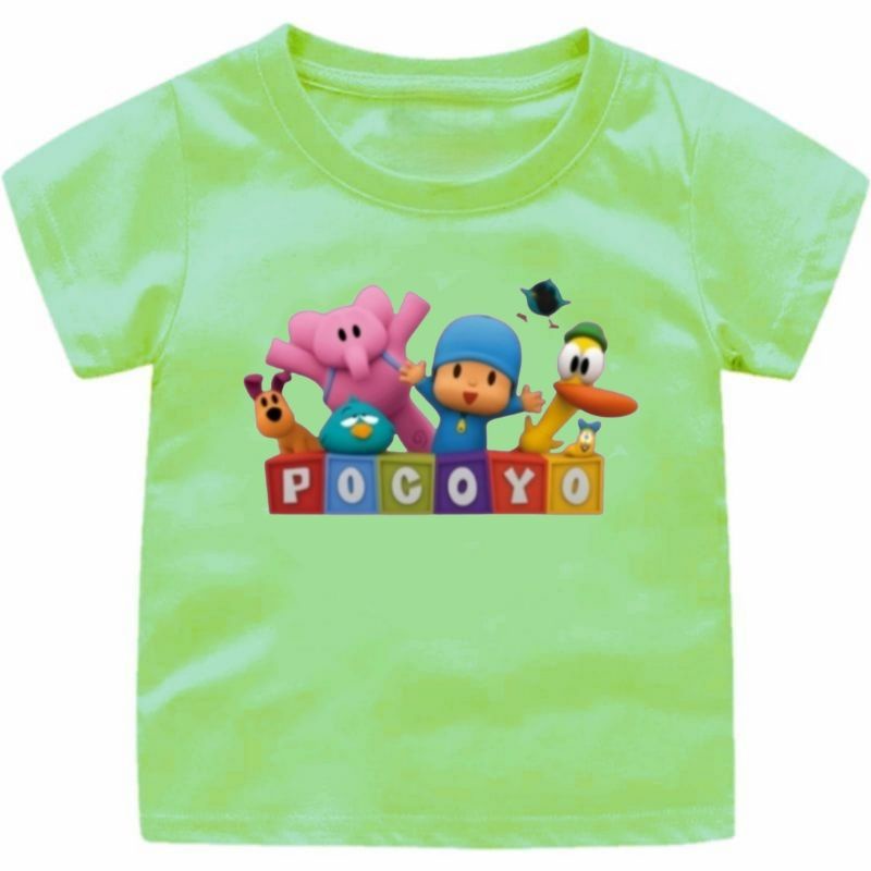 BAJU ANAK ( POCOYO) ANAK CEWEK-COWOK 1-12 TAHUN