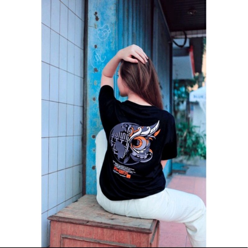 T - SHIRT KAOS BAJU RACING HELL 57 ORIGINAL 533