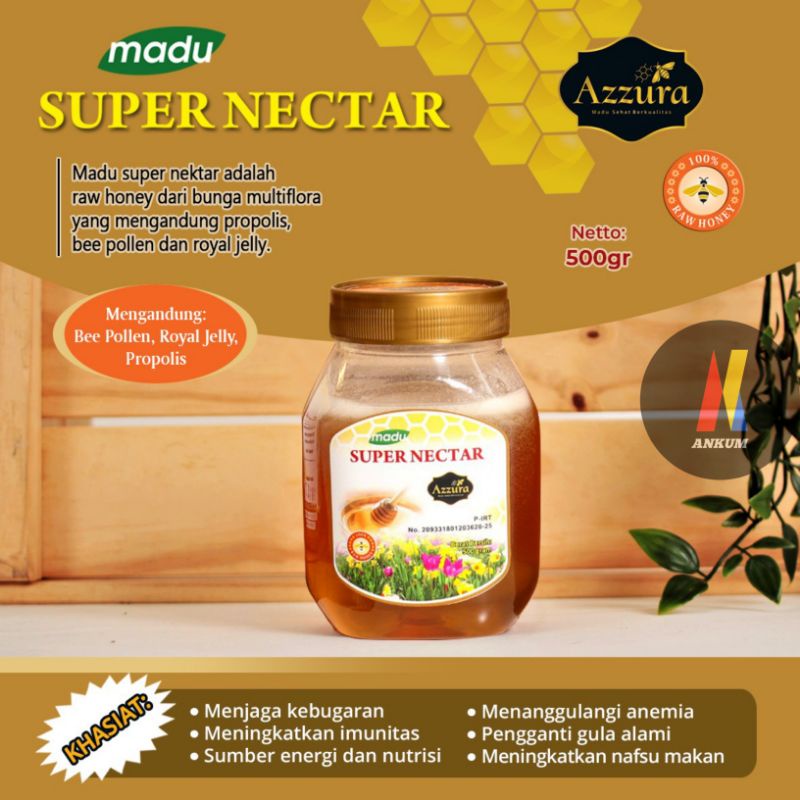 

[500gr] MADU SUPER NECTAR AZZURA ORIGINAL