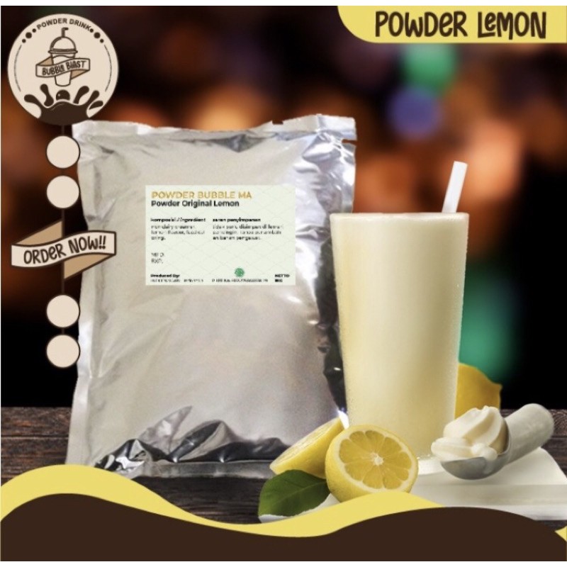 

Lemon Powder Drink / Bubuk Minuman Premium 1Kg