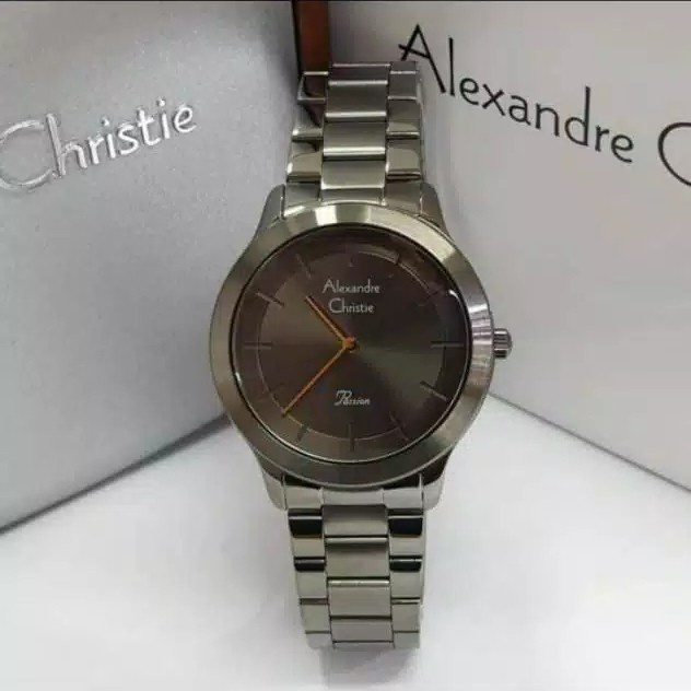 Jam tangan wanita Alexandre Christie AC 2834 AC2834 grey Original