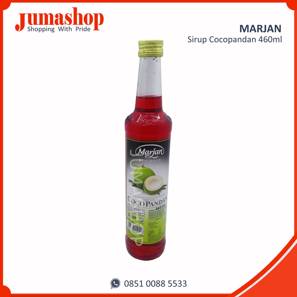 

Sirup Marjan Cocopandan 460ml-Jumashop Depok Jakarta