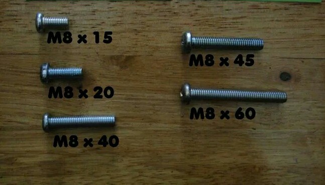 BAUT OBENG JP M8 X 20 MM8