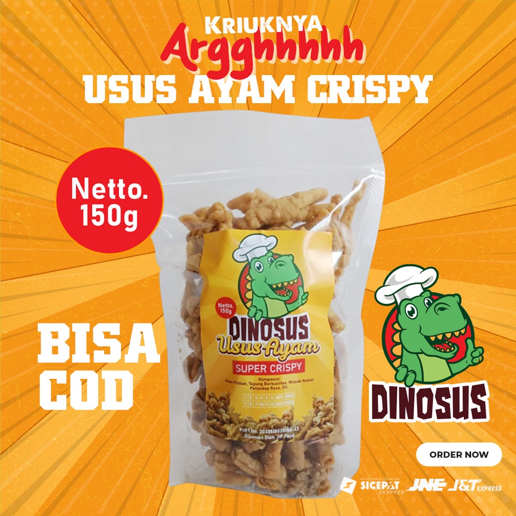 

Keripik Usus Ayam Crispy Original Aneka Makanan Ringan Murah Snack Cemilan Premium Paling Enak