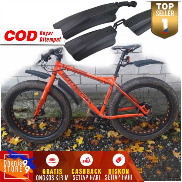 Spakbor Sepeda Depan Belakang MTB Bike Mud Guard Selebor Speda Slebor Sepedah Gunung Multifungsi