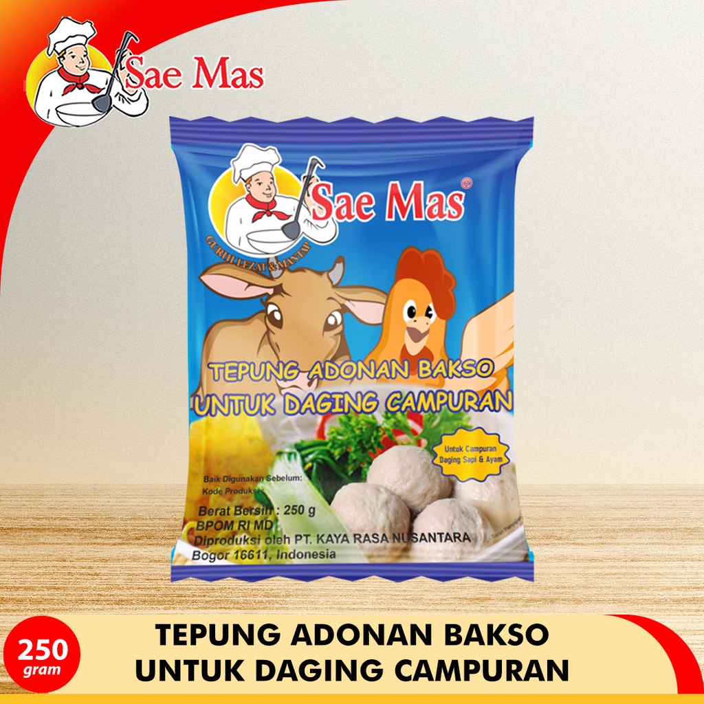 

Tepung Adonan Bakso Saemas 250gr