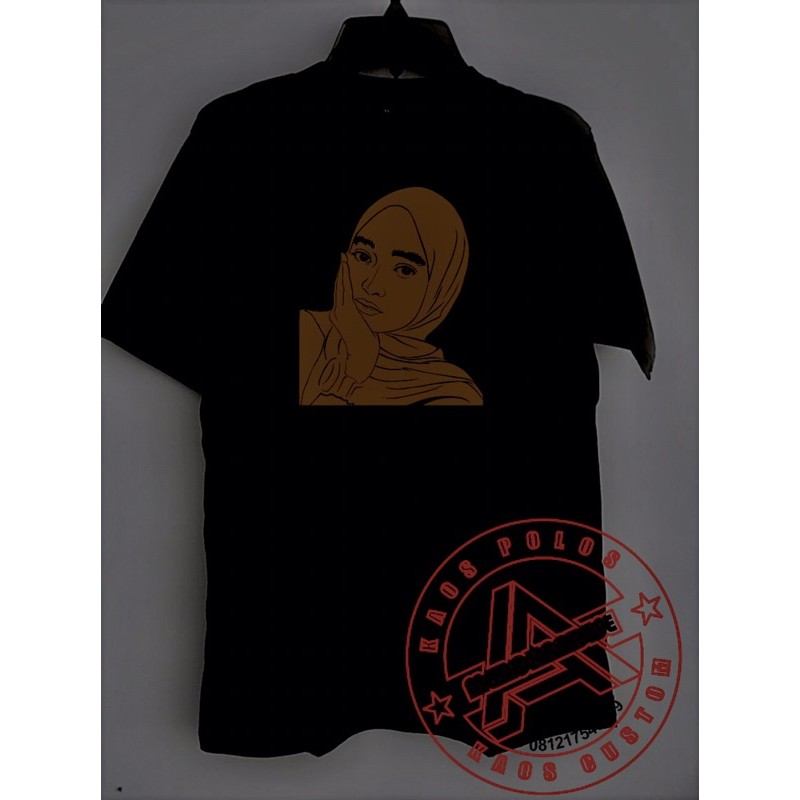 kaos custom wajah