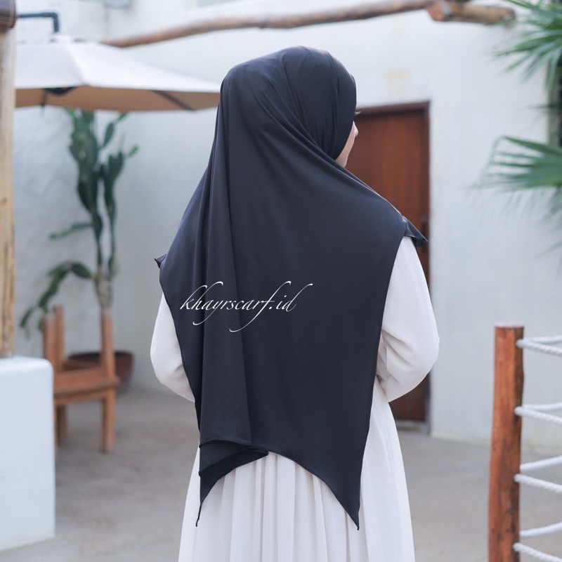 Khimar Azizah Jersey Premium Oleh oleh Umroh dan Haji