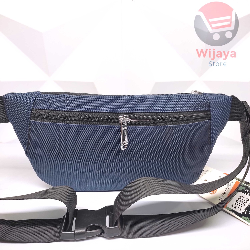 JINPAIDI Tas Selempang Pria yang Trendi dan Fungsional Waistbag Import Premium Quality