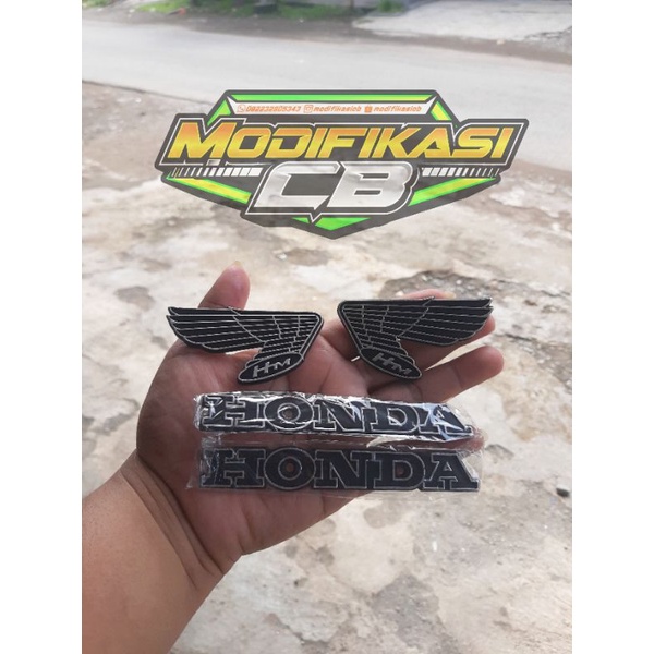 EMBLEM TANGKI CB100 LAMBANG TANGKI CB 100 CB125 IMPORT