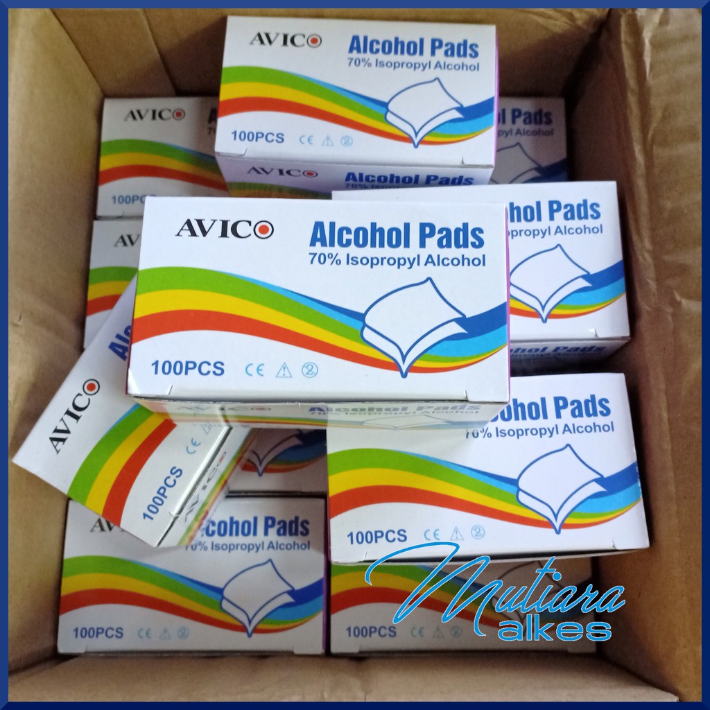 AVICO SWAB - Alcohol Swab Avico - Alcohol Pads - Tissue Alkohol