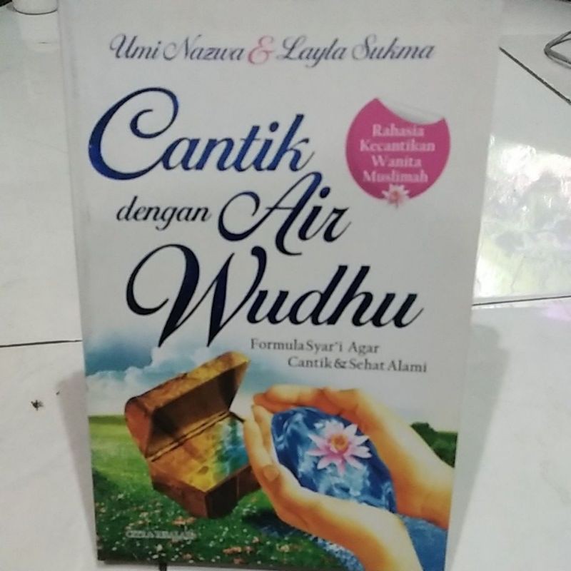 cantik dengan air wudhu