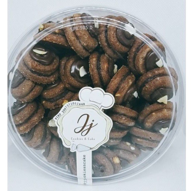 

Nutella Choco Cookies (kemasan toples 500g)