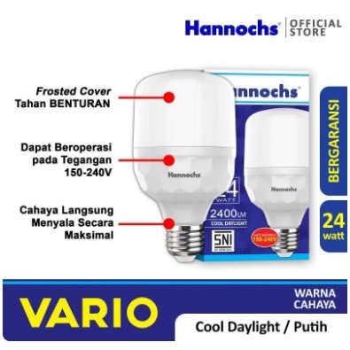 Bola Lampu Led Hannochs Vario 22 Watt Bohlam Hannochs Led Vario 24 W