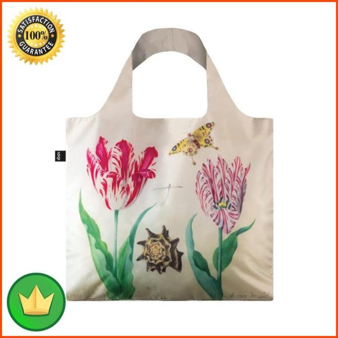 TRAVEL BAG Loqi Tas Bahu Lipat Two Tulips & Irma Boom