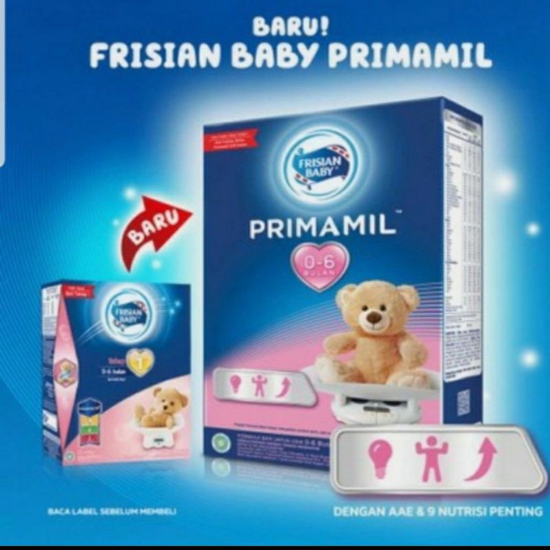 FRISIAN BABY PRIMAMIL TAHAP 1 0-6 BULAN 750GRAM