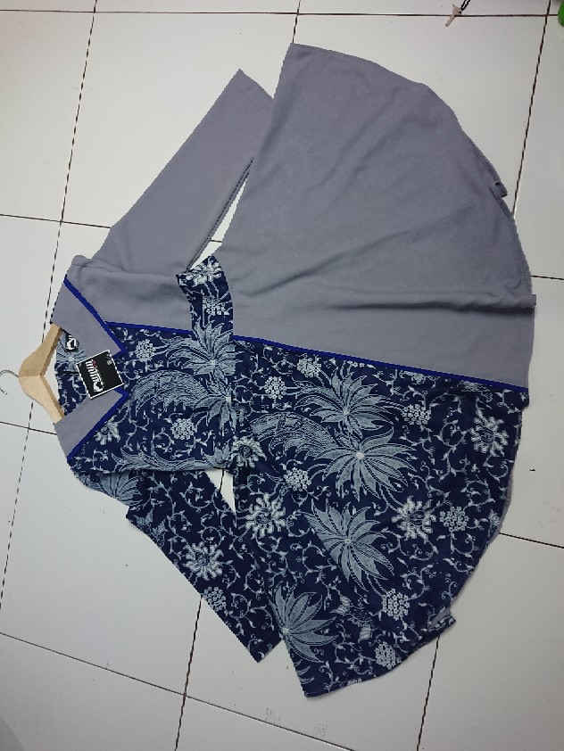 Nuuun Batik Baju Batik Wanita Sindy Atasan Batik Tunik Wanita Blouse Batik Jumbo Terbaru