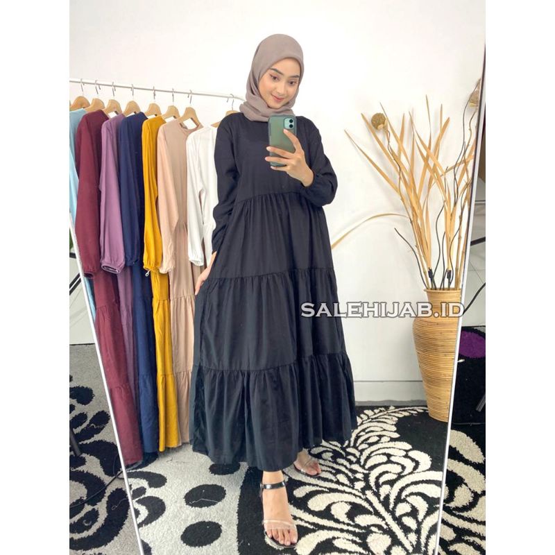 GAMIS MURAH /gamis hyget /Hyget rempel /Gamis hyget rempel