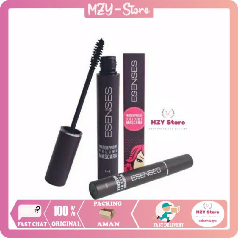 Esenses Mascara Evany Waterproof Maskara Esenses