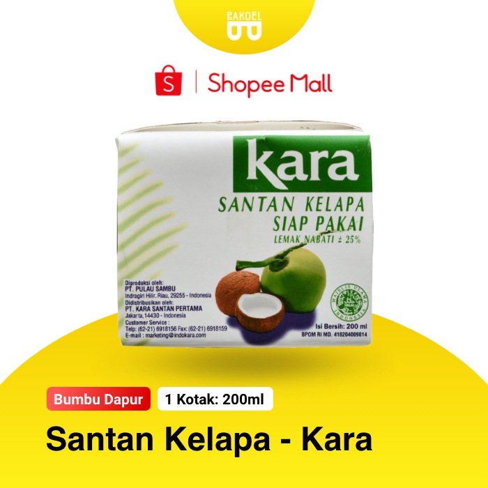 

Santan Kara 200ml - Bakoel Sayur Online