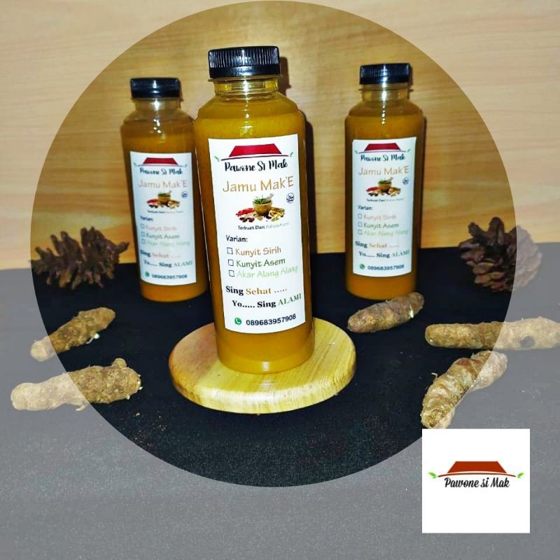 

Jamu Kunyit Asam Kunyit Asem 250ml Jamu Tradisional