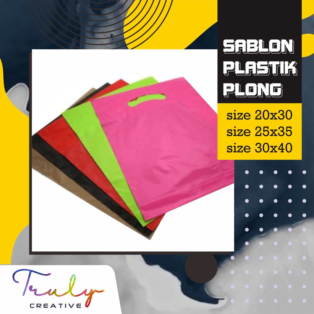 

SABLON PLASTIK MURAH (1000)