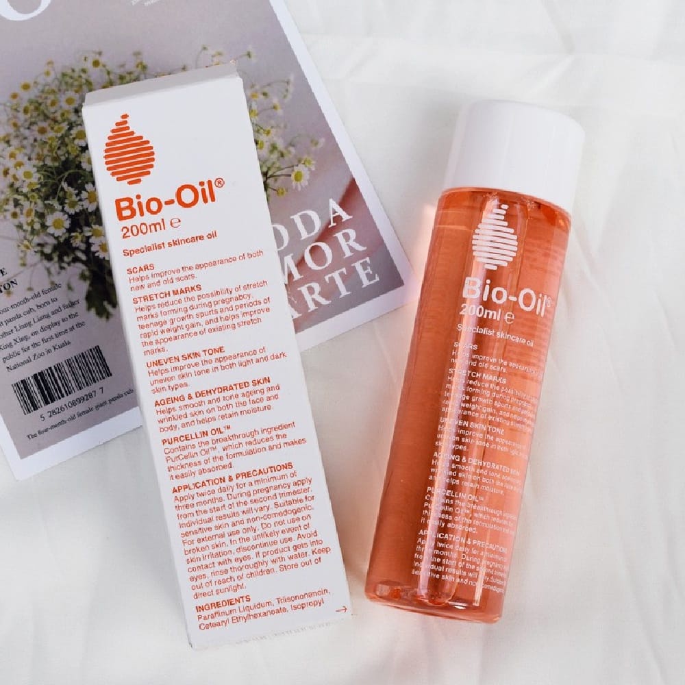 PROMO Bio Oil Penghilang Bekas Luka Jerawat  Strect Mark Bio Oil Skincare Oil Acne Scar Removal 200ML