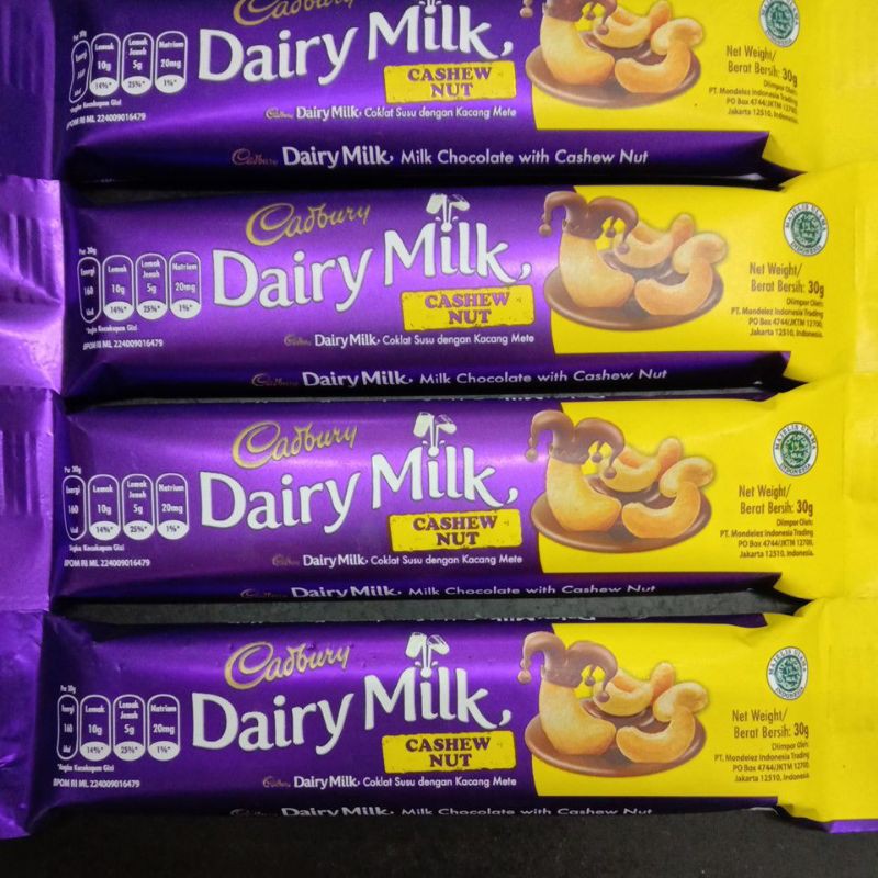 Jual Cadbury Dairy Milk 30Gr | Shopee Indonesia