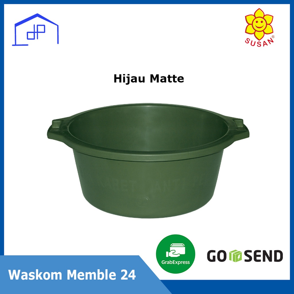 Waskom Memble 24 / Bak Mandi Plastik Besar / Ember Plastik 50CM / Baskom Cuci Baju
