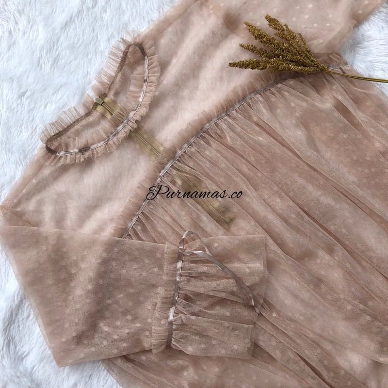 ELMIRA TILE TUNIK POLKADOT