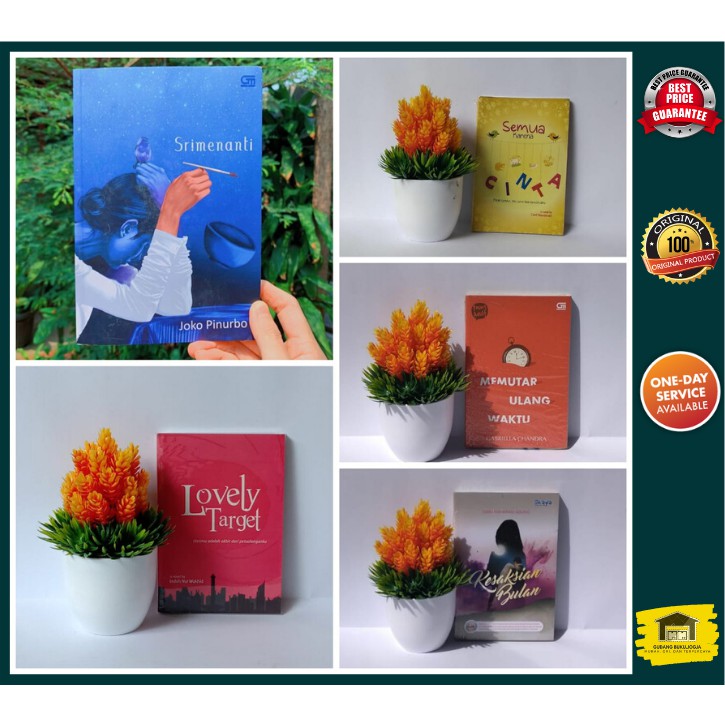 PAKET 5 BUKU Novel Srimenanti - Joko Pinurbo (2)