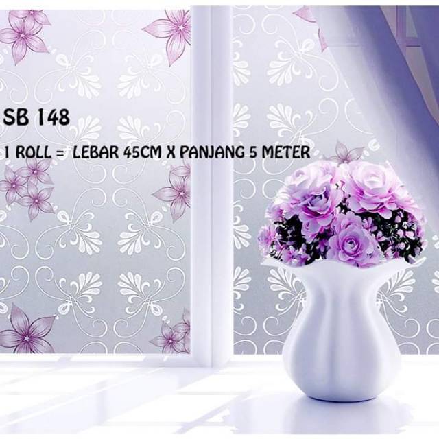 

Stiker Kaca - 45 cm x 5 m