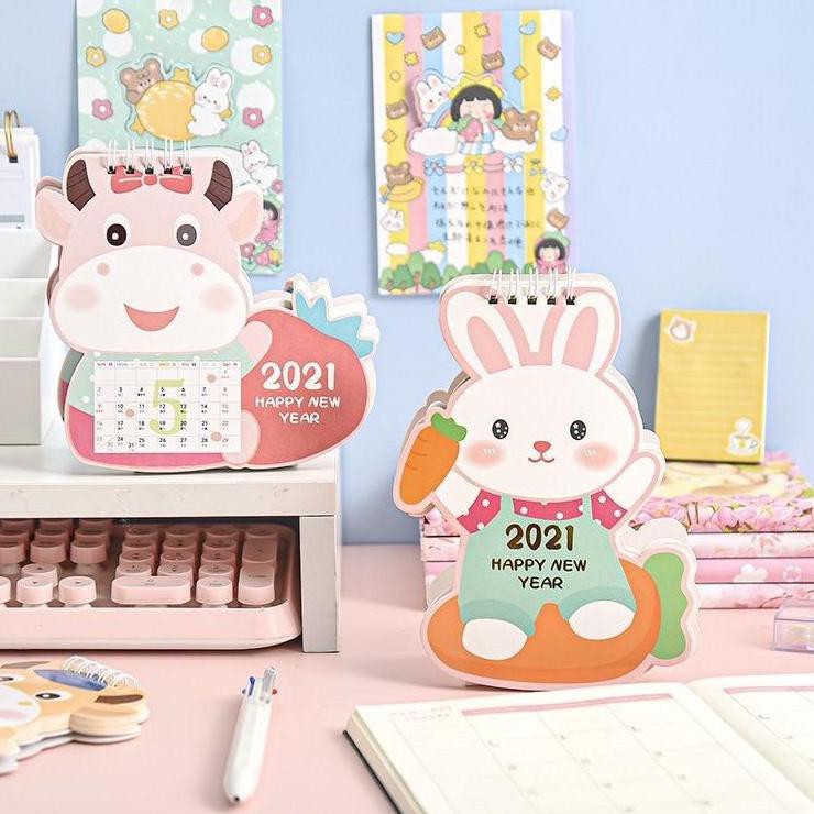 

E97 KALENDER MEJA 2021 MOTIF LUCU IMPORT //KALENDER BENTUK ANIMALS Q0 ZQH
