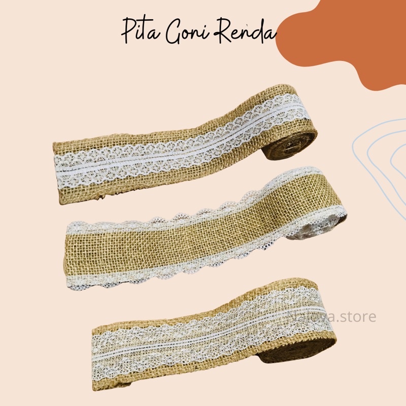 Tali Goni Renda / Tali Goni / Tali Renda / Tali Burlap / Pita Goni Renda Burlap / Pita Renda / Pita 